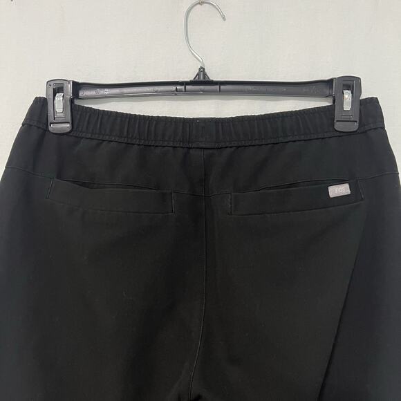 FIGS Zamora Jogger Scrub Pants Womens Medium Black Drawstring - Picture 6 of 8